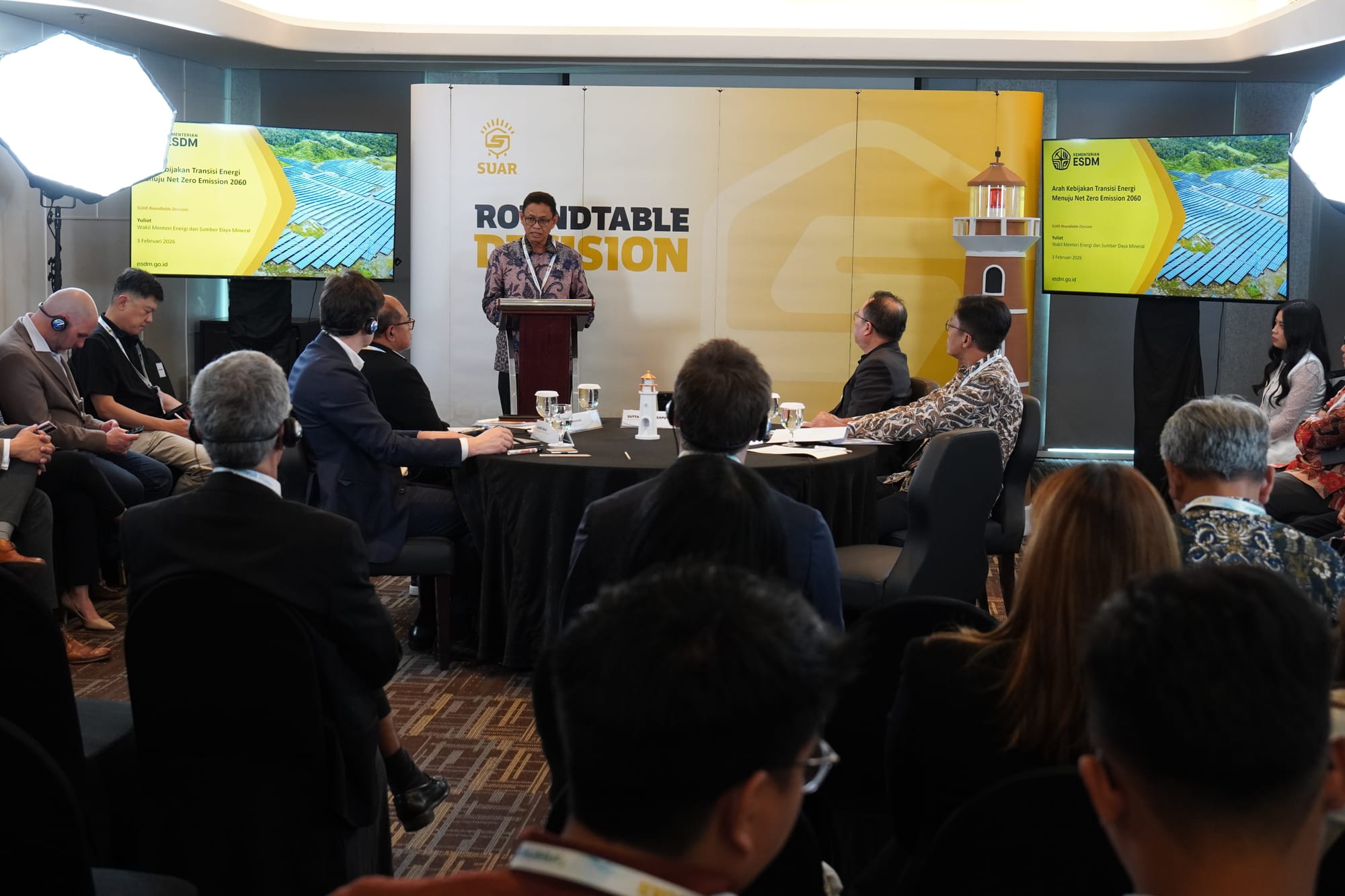 Rangkuman Materi Event Roundtable Decision SUAR "Peta Jalan Dekarbonisasi Industri Indonesia 2026: Kemitraan, Permodalan, dan Teknologi" 03 Februari 2026