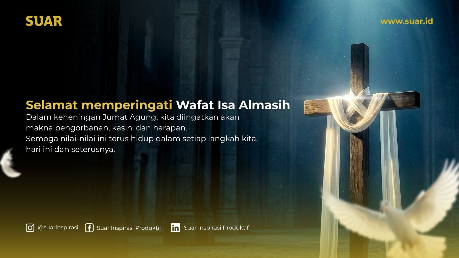Selamat memperingati Wafat Isa Almasih